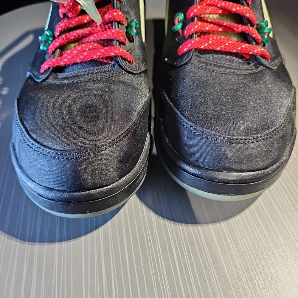 Size 10 - Jordan 5 Low x Clot Anthracite‎ 2022 Great PreOwned Condition